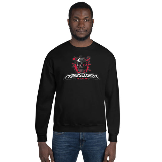 Cybersecurity Red Team v4 - Unisex Sweatshirt by DarkByteGear