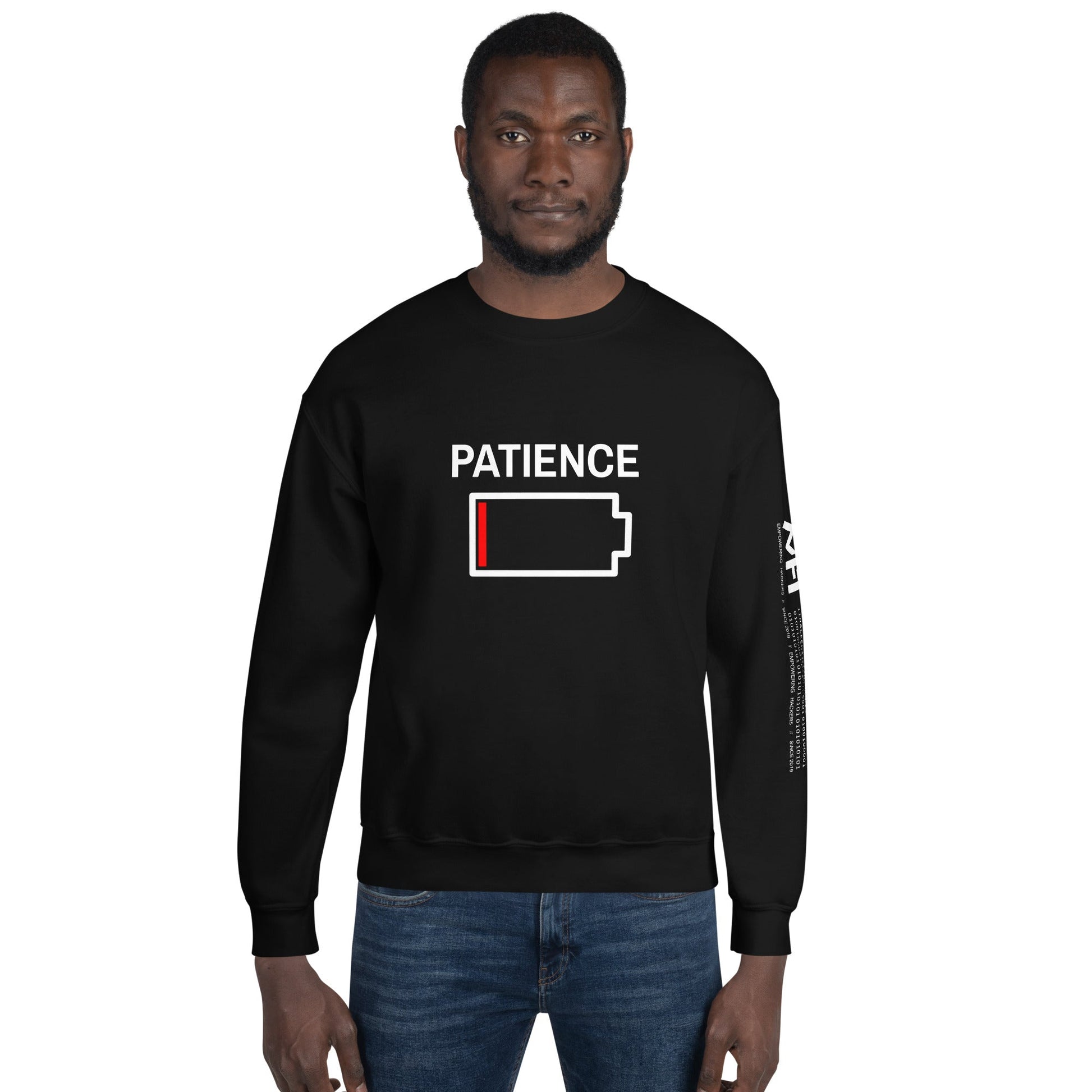 Patience - Unisex Sweatshirt by DarkByteGear