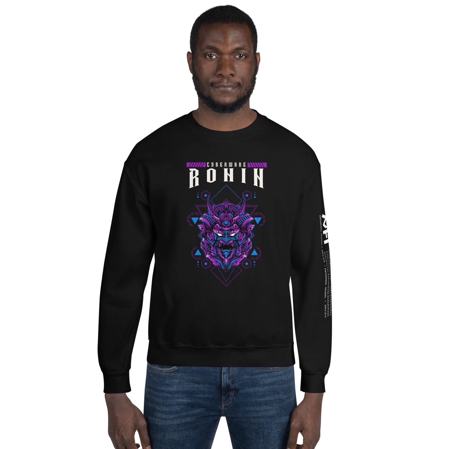 CyberWare Ronin - Unisex Sweatshirt by DarkByteGear