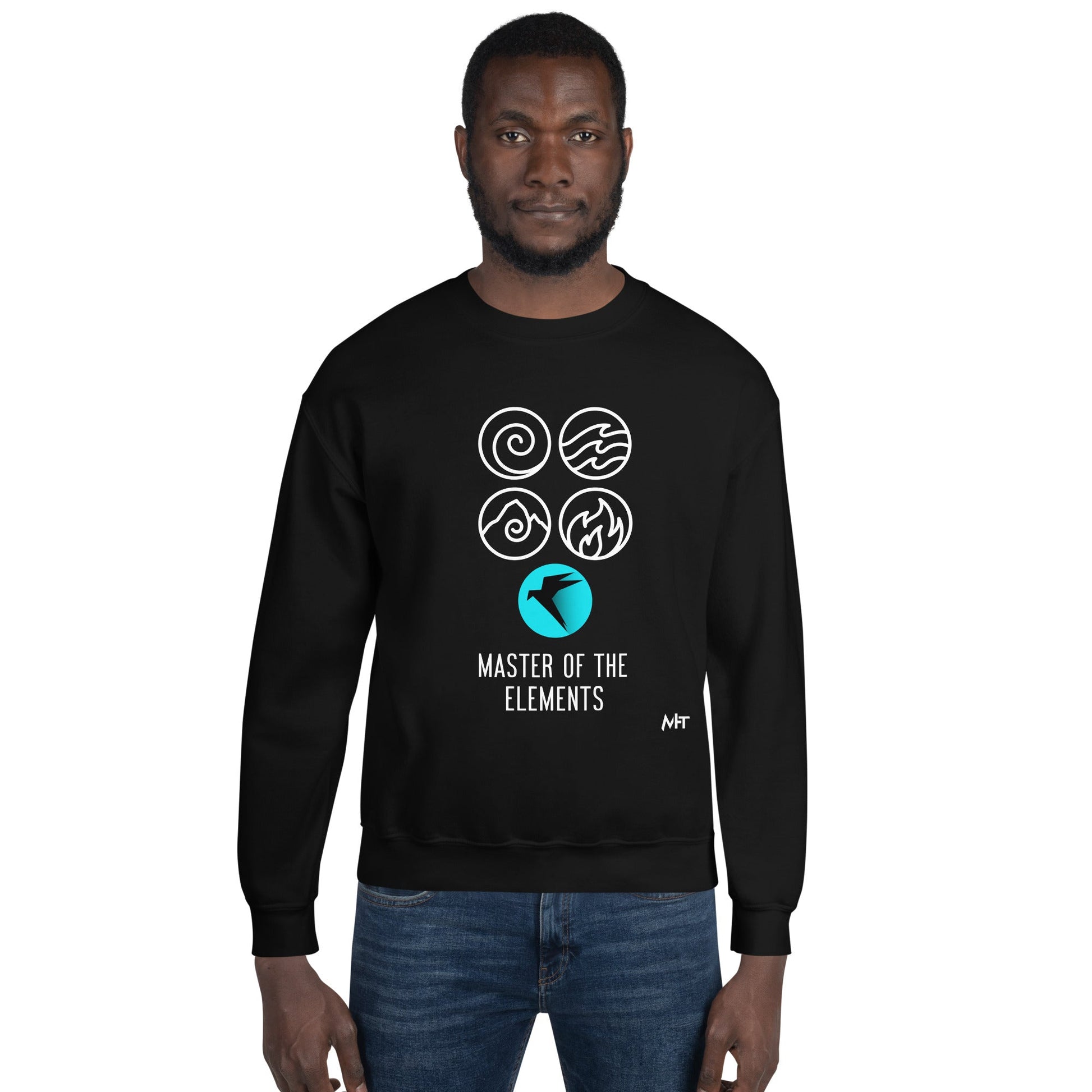 Master of Elements - Unisex Sweatshirt by DarkByteGear