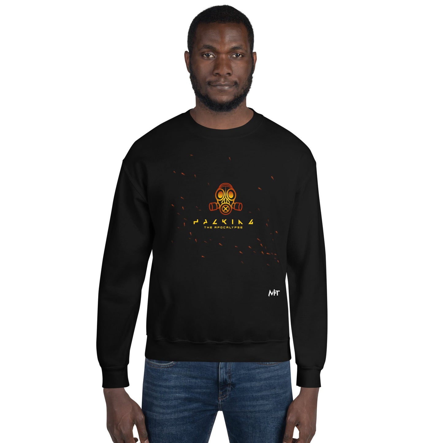 Hacking the apocalypse - Unisex Sweatshirt by DarkByteGear
