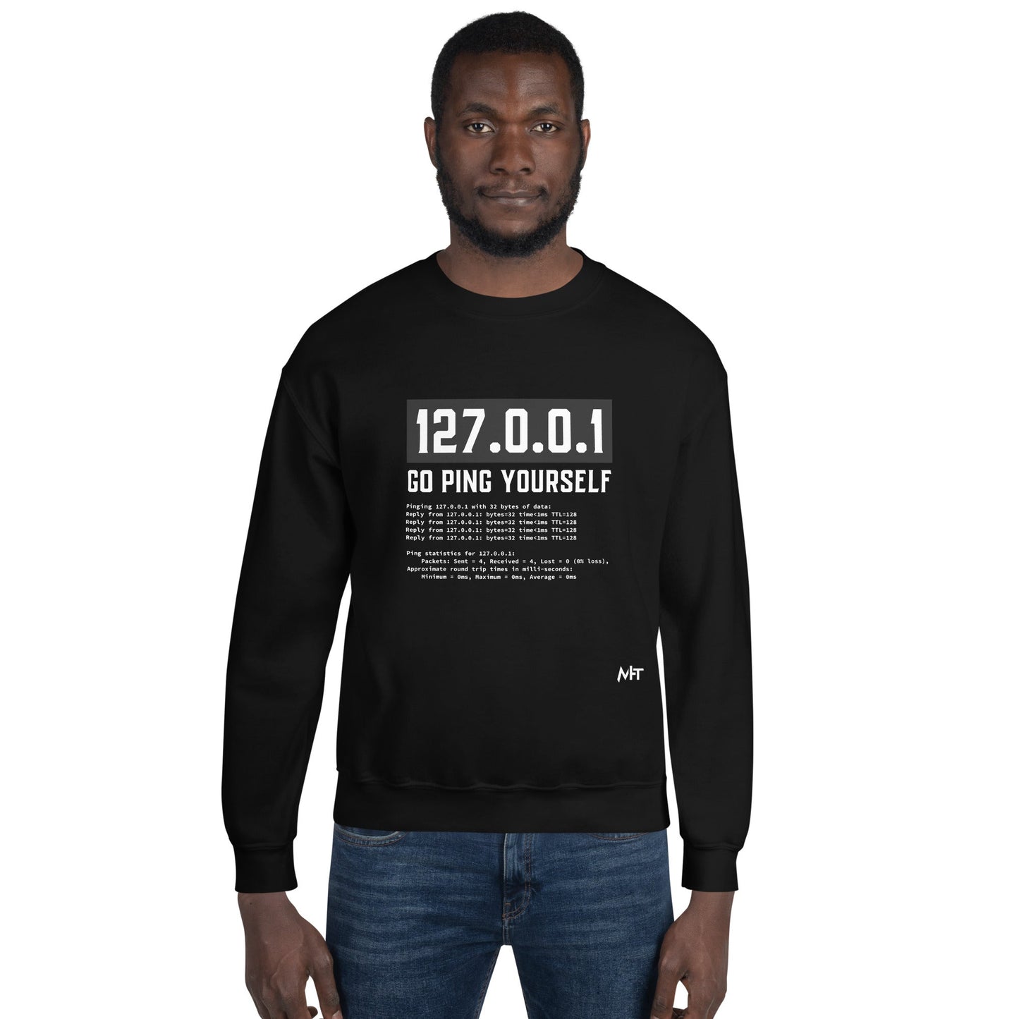 Go ping yourself - Unisex Sweatshirt by DarkByteGear