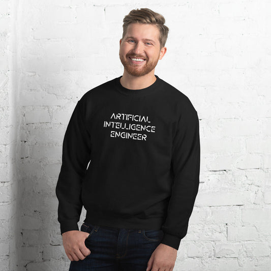 Artificial intelligence engineer - Unisex Sweatshirt by DarkByteGear