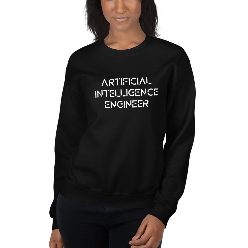Artificial intelligence engineer - Unisex Sweatshirt by DarkByteGear