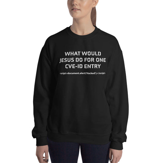 What would Jesus do for one CVE - Unisex Sweatshirt by DarkByteGear