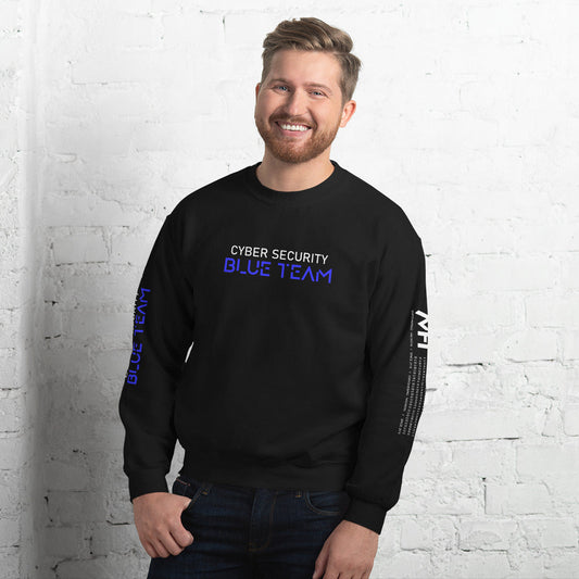 Cybersecurity Blue Team v4 - Unisex Sweatshirt by DarkByteGear