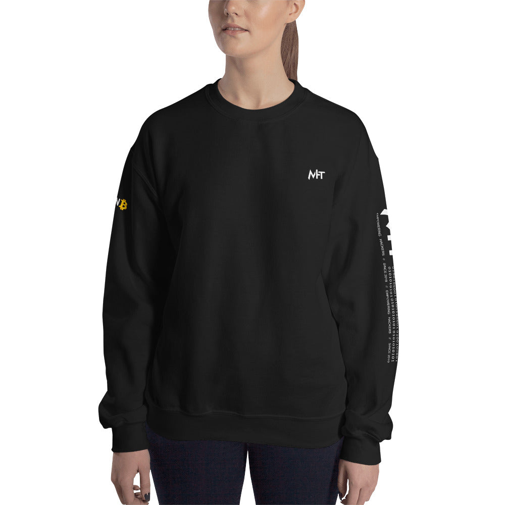 Plan B v1 - Unisex Sweatshirt (back print) by DarkByteGear