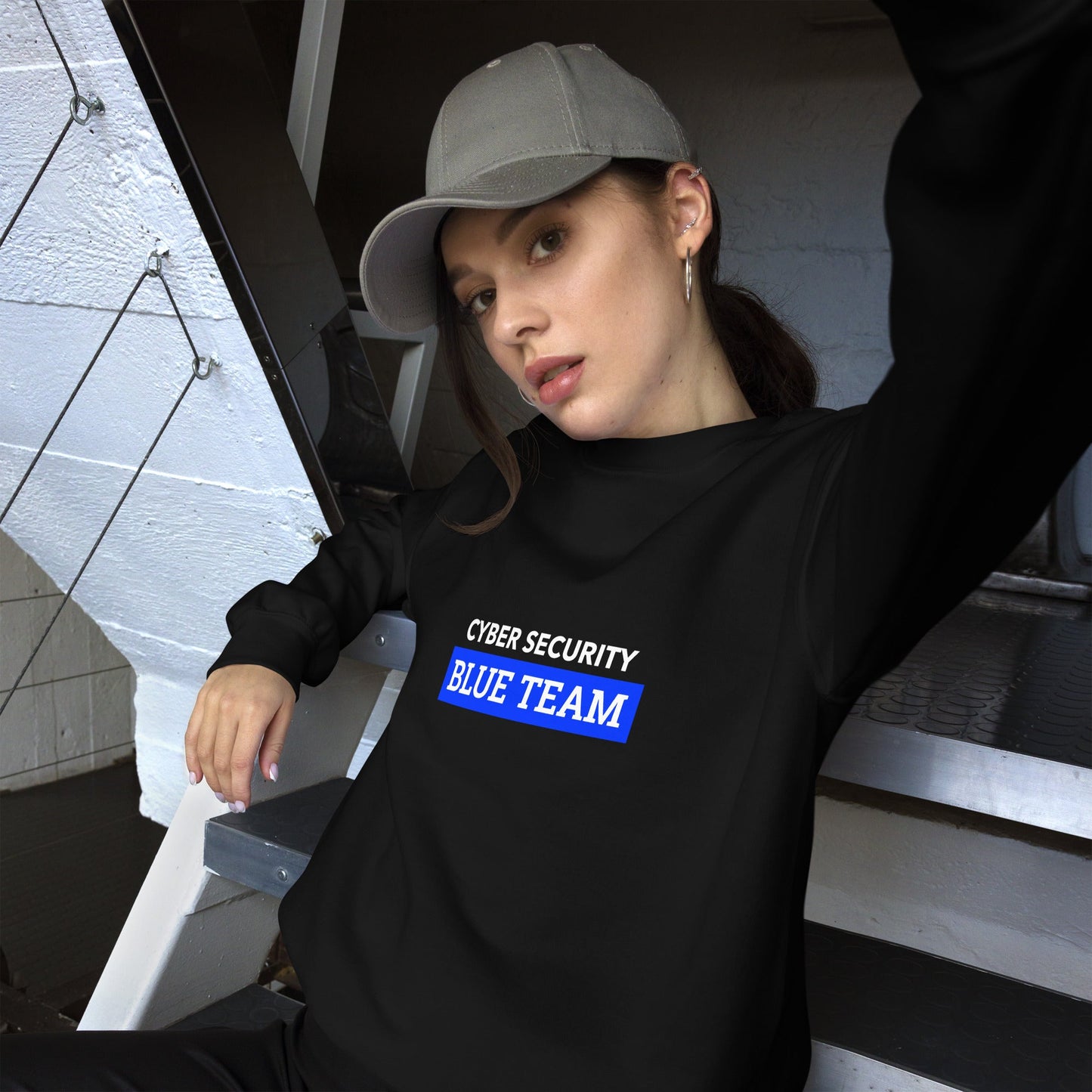 Cyber Security Blue Team V6 - Unisex Sweatshirt by DarkByteGear
