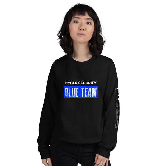 Cyber Security Blue Team V5 - Unisex Sweatshirt by DarkByteGear