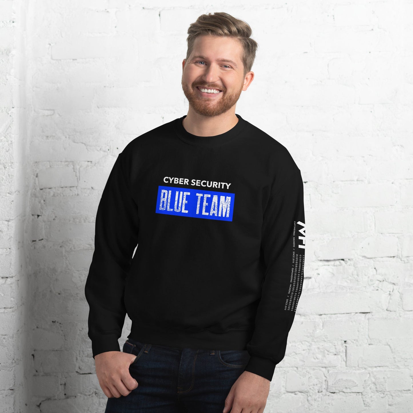 Cyber Security Blue Team V5 - Unisex Sweatshirt by DarkByteGear