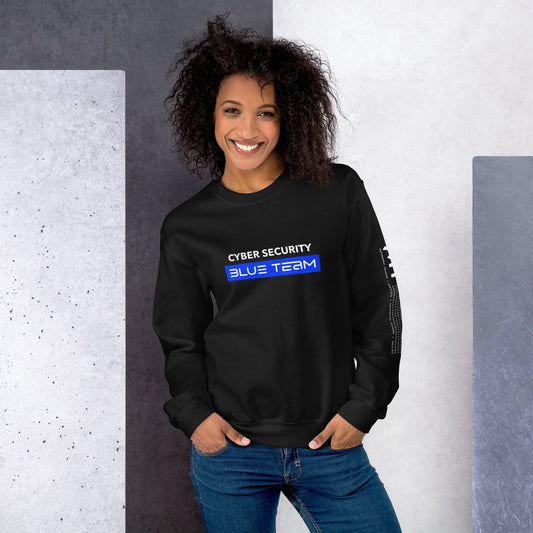 Cyber Security Blue Team V8 - Unisex Sweatshirt by DarkByteGear