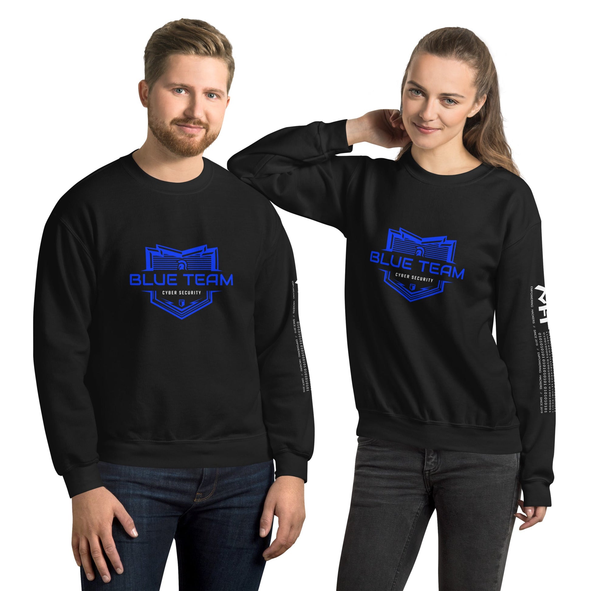 Cyber Security Blue Team V17 - Unisex Sweatshirt by DarkByteGear