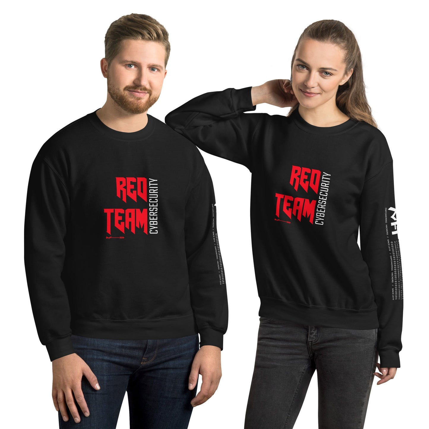Cyber Security Red Team V9 - Unisex Sweatshirt by DarkByteGear