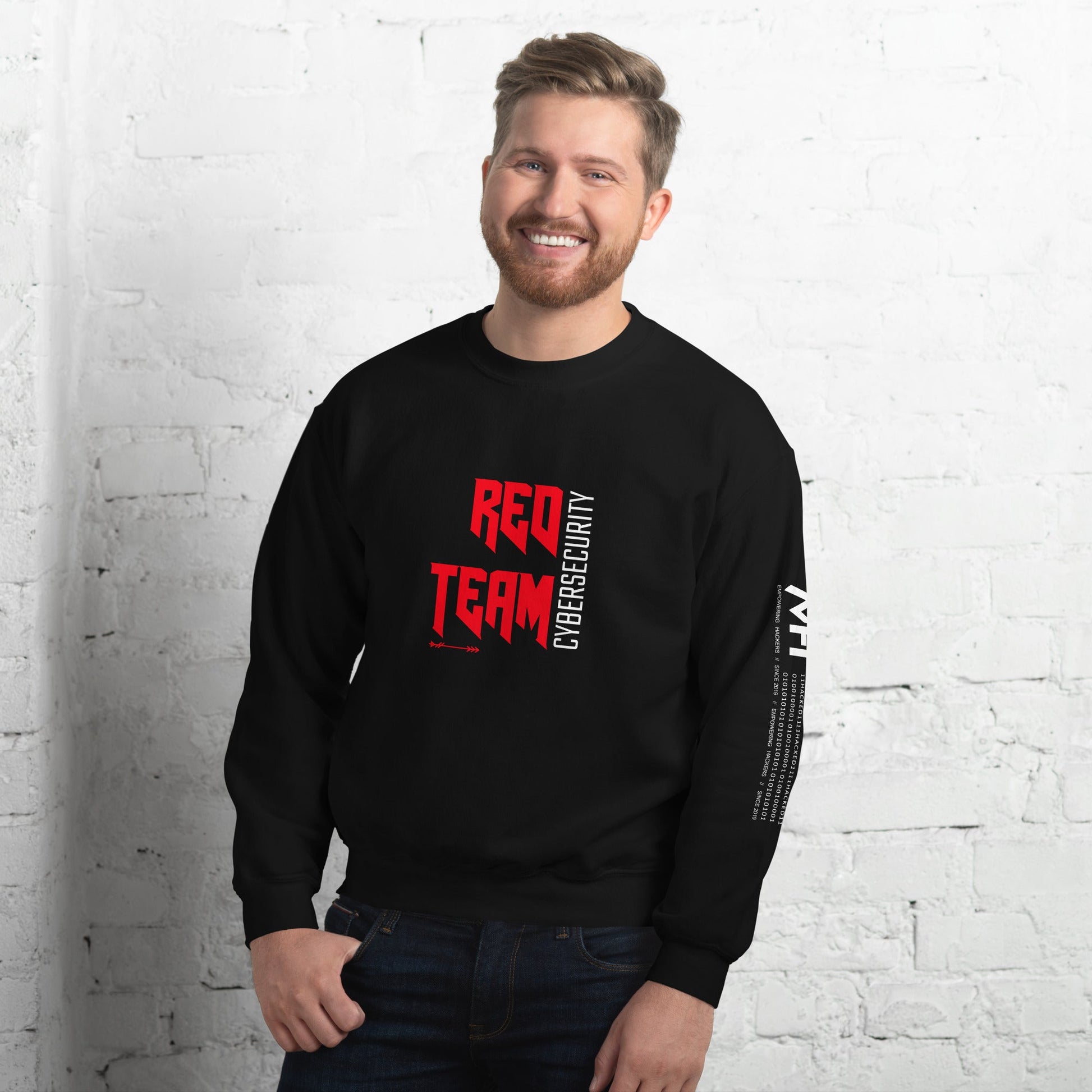 Cyber Security Red Team V9 - Unisex Sweatshirt by DarkByteGear