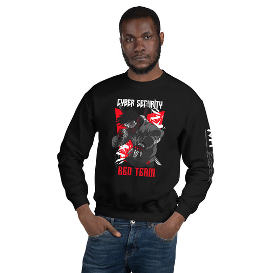Cyber Security Red Team V3 - Unisex Sweatshirt by DarkByteGear