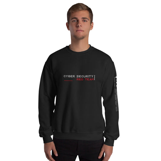 Cyber Security Red Team V2 - Unisex Sweatshirt by DarkByteGear
