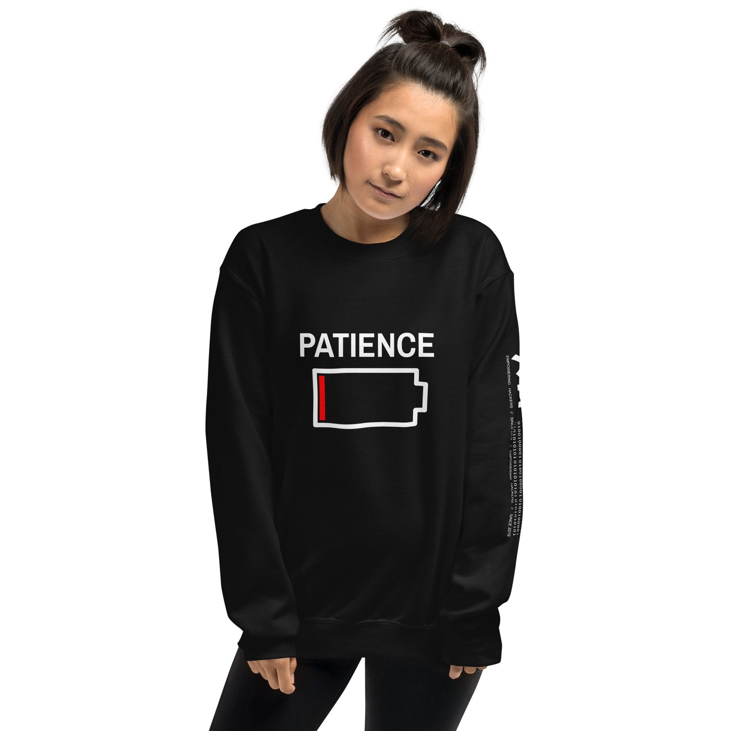 Patience - Unisex Sweatshirt by DarkByteGear