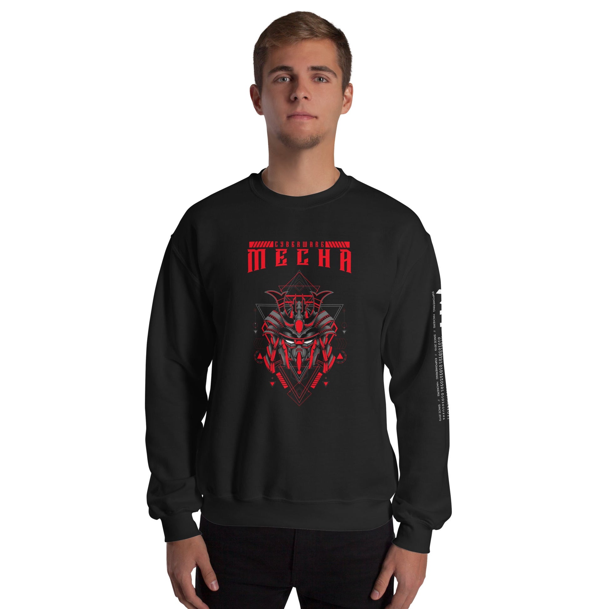 CyberWare Mecha - Unisex Sweatshirt by DarkByteGear