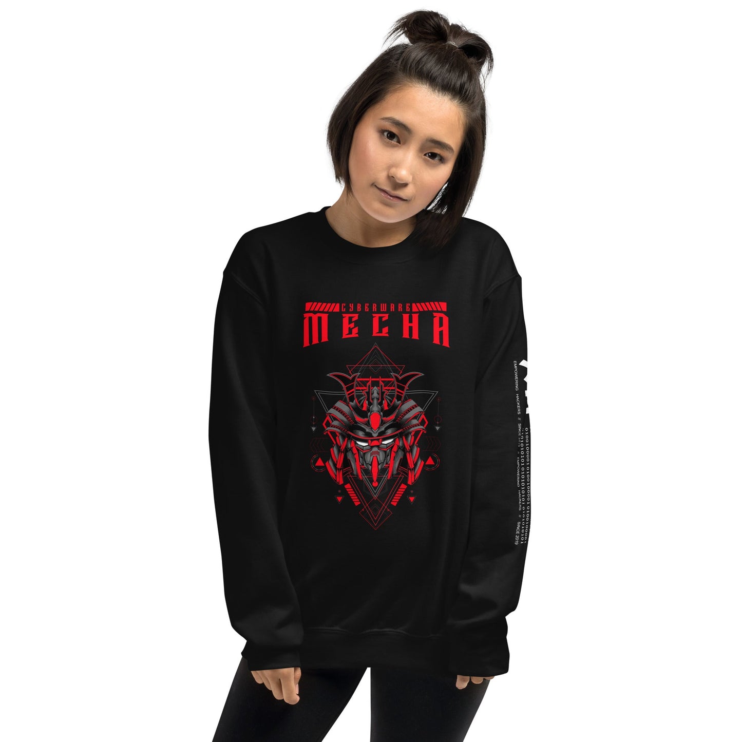 CyberWare Mecha - Unisex Sweatshirt by DarkByteGear