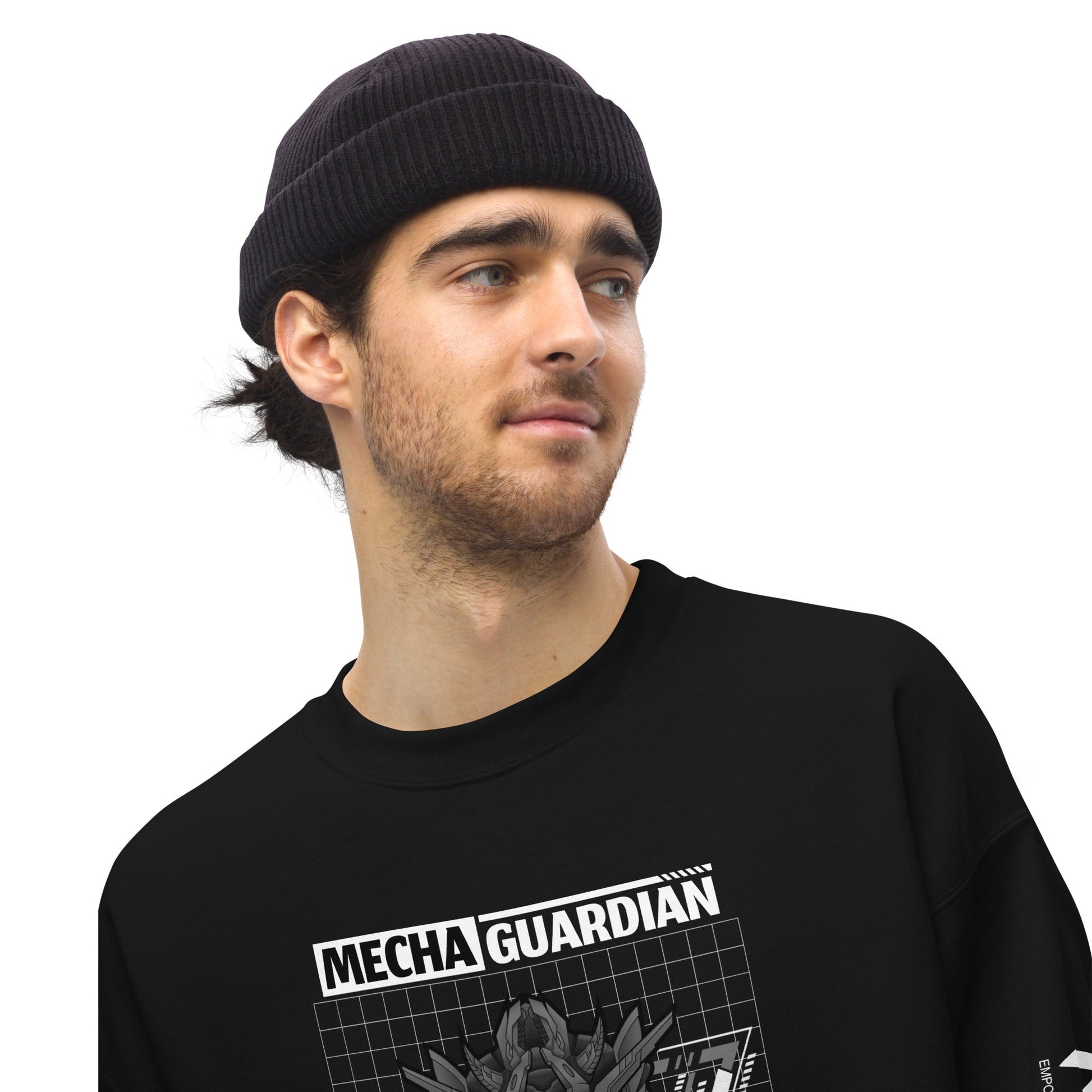 Mecha Guardian - Unisex Sweatshirt by DarkByteGear