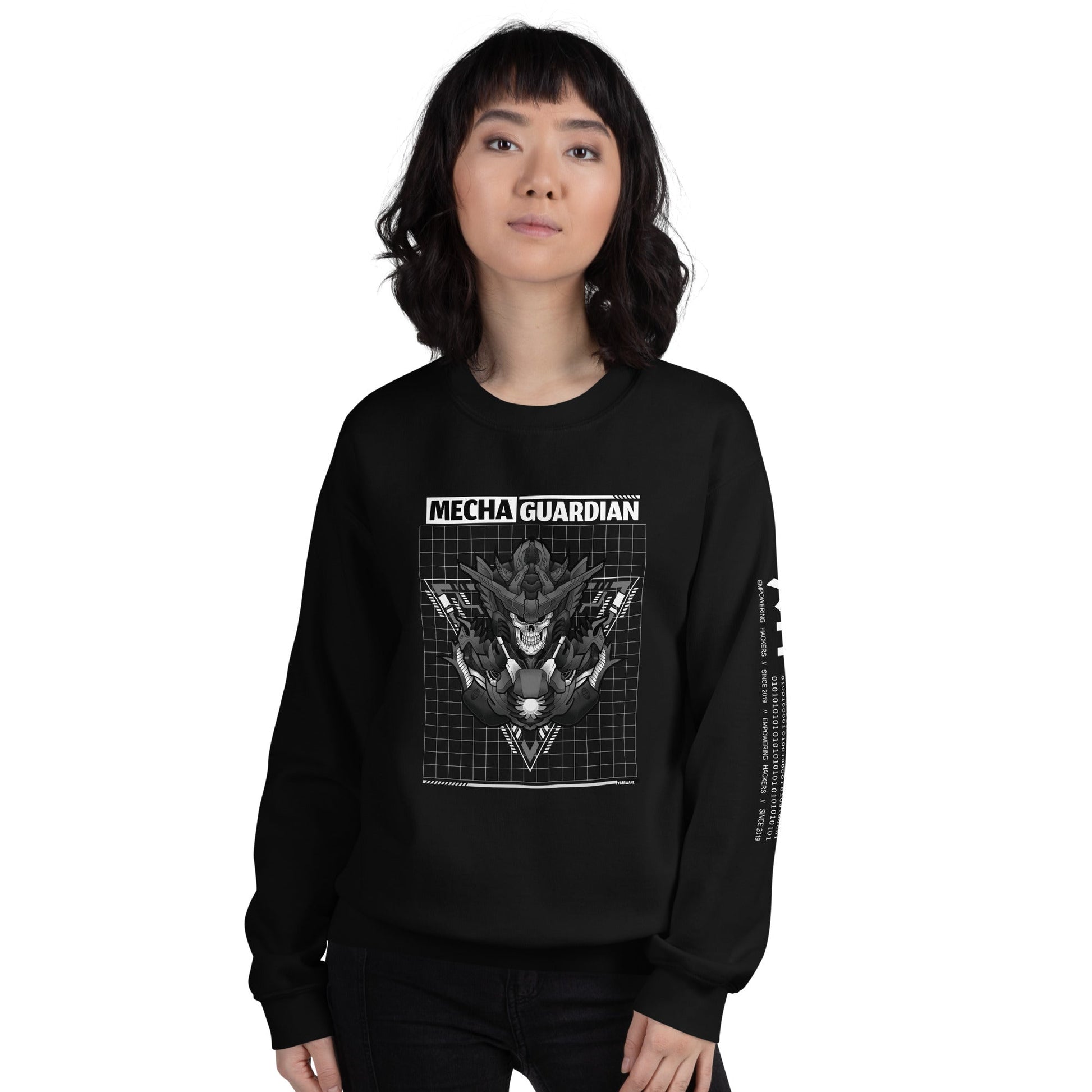 Mecha Guardian - Unisex Sweatshirt by DarkByteGear