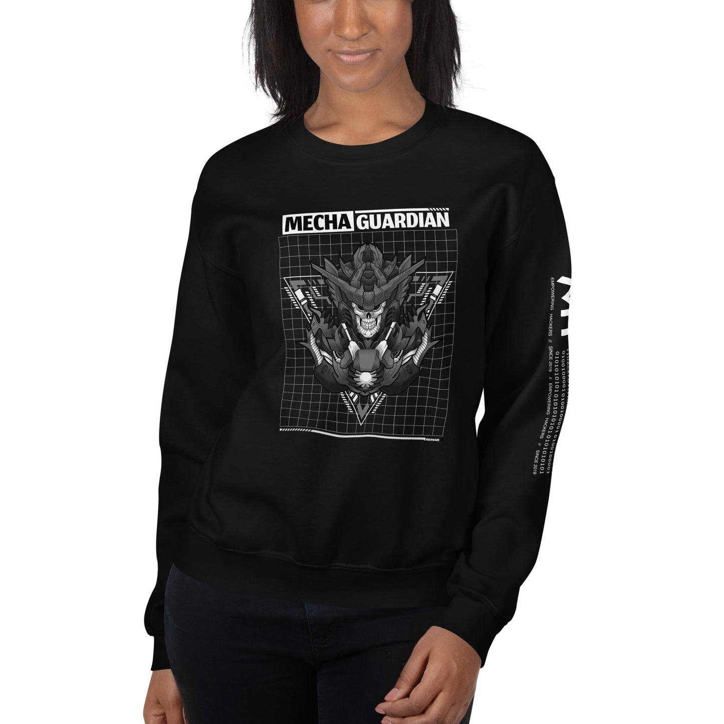 Mecha Guardian - Unisex Sweatshirt by DarkByteGear