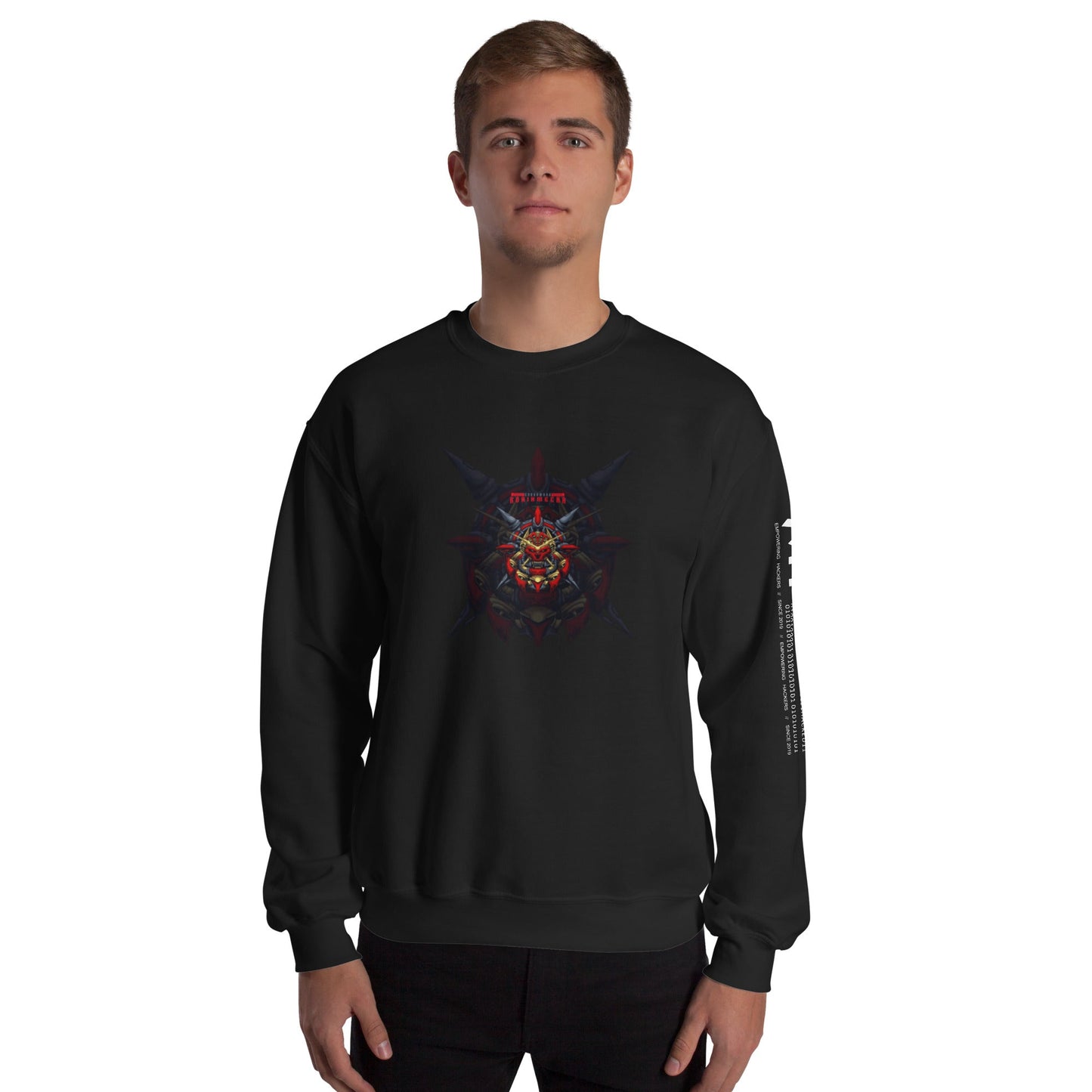 Cyberware Ronin Mecha - Unisex Sweatshirt by DarkByteGear