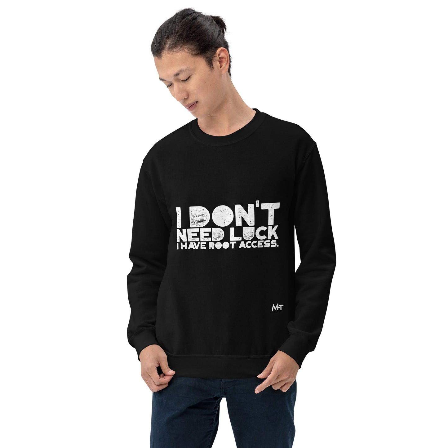 I Don't Need Luck: I Have Root Access - Unisex Sweatshirt by DarkByteGear