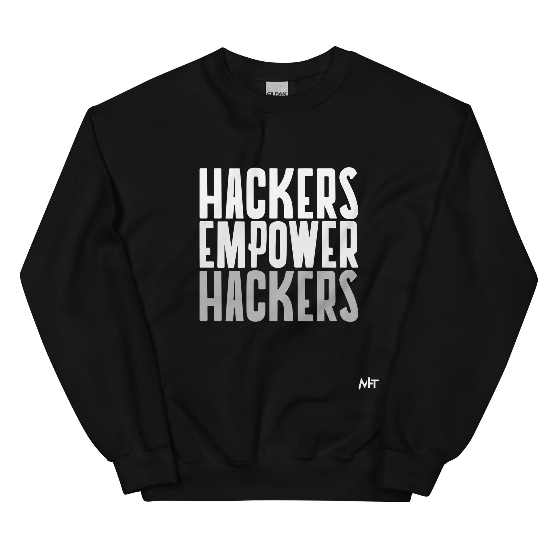 Hackers Empower Hackers - Unisex Sweatshirt by DarkByteGear