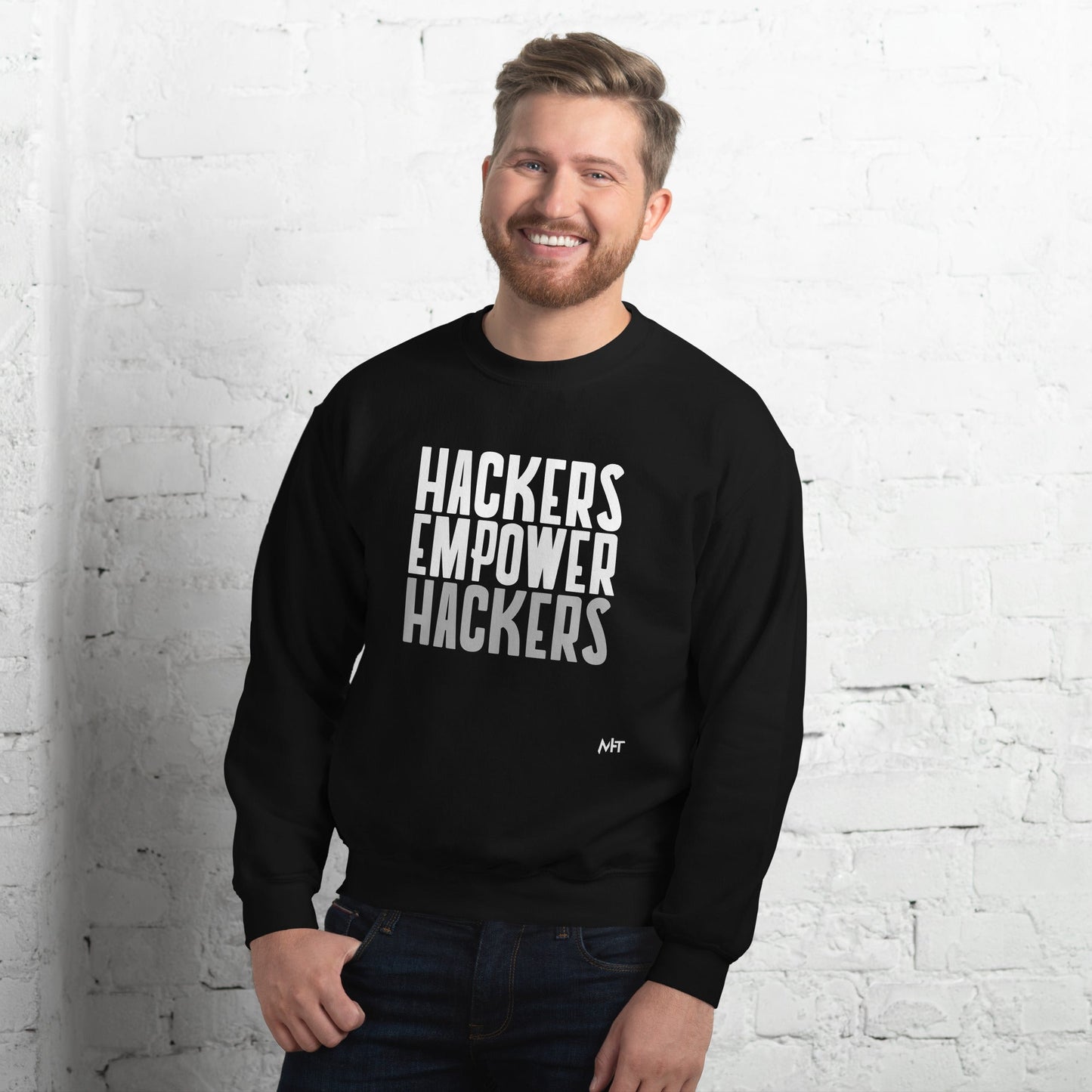 Hackers Empower Hackers - Unisex Sweatshirt by DarkByteGear