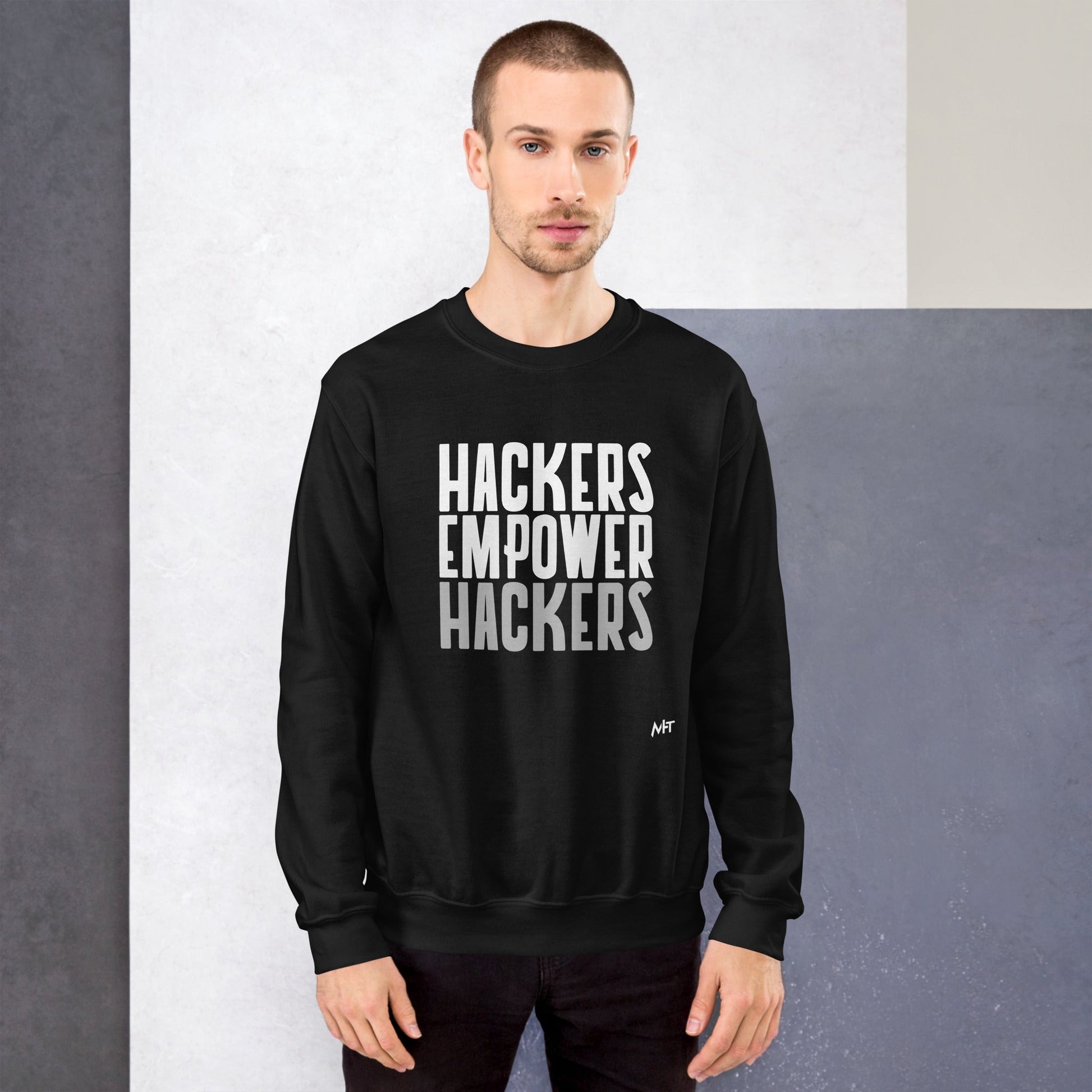 Hackers Empower Hackers - Unisex Sweatshirt by DarkByteGear