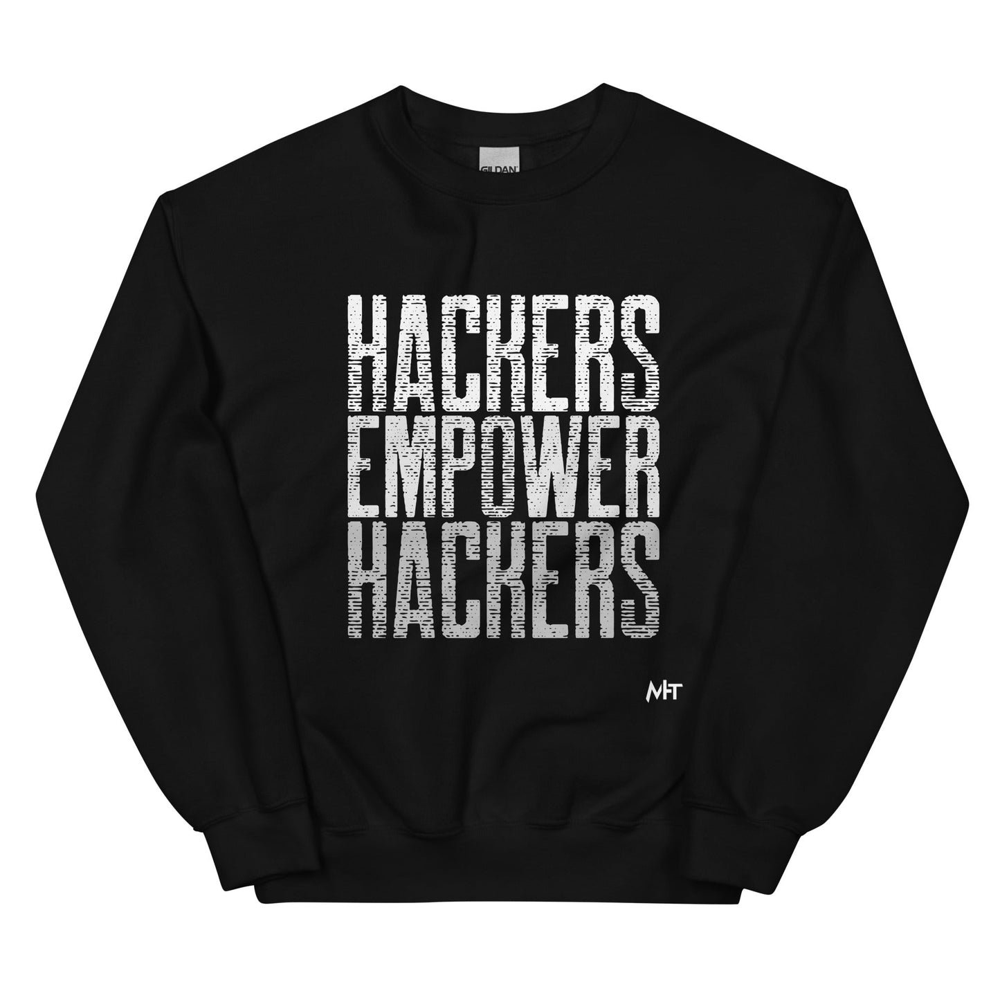 Hackers Empower Hackers V1 - Unisex Sweatshirt by DarkByteGear