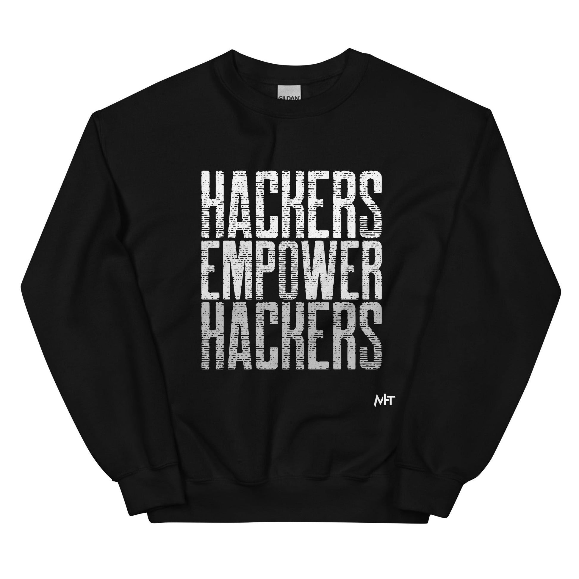 Hackers Empower Hackers V1 - Unisex Sweatshirt by DarkByteGear