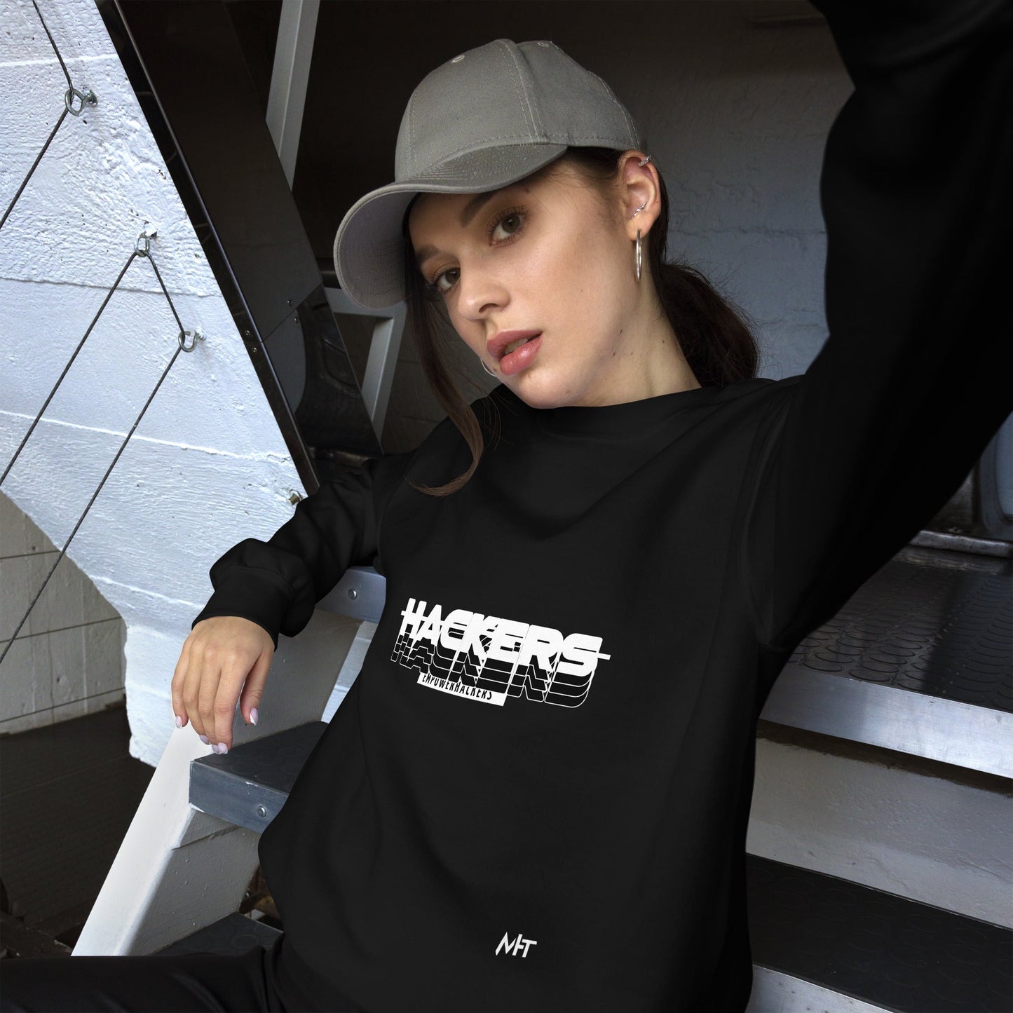 Hackers Empower Hackers V3 - Unisex Sweatshirt by DarkByteGear