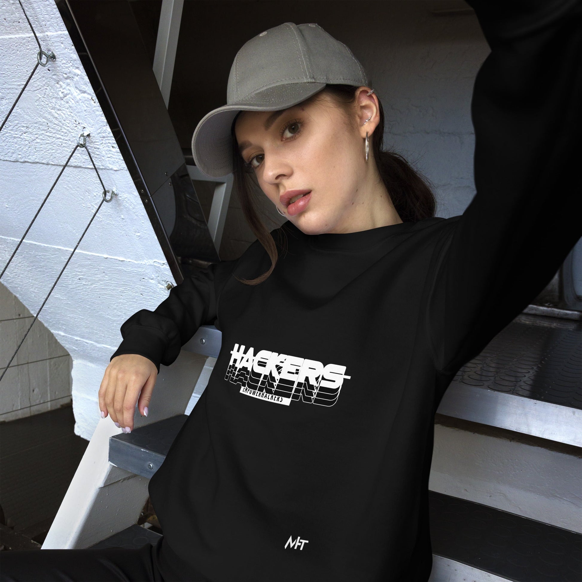 Hackers Empower Hackers V3 - Unisex Sweatshirt by DarkByteGear