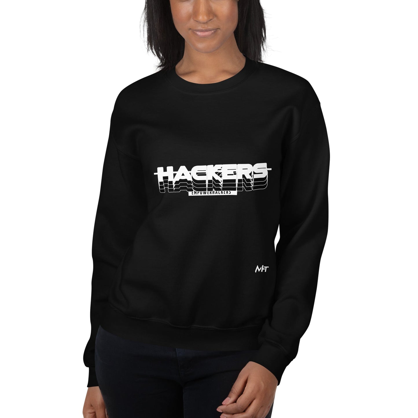 Hackers Empower Hackers V3 - Unisex Sweatshirt by DarkByteGear