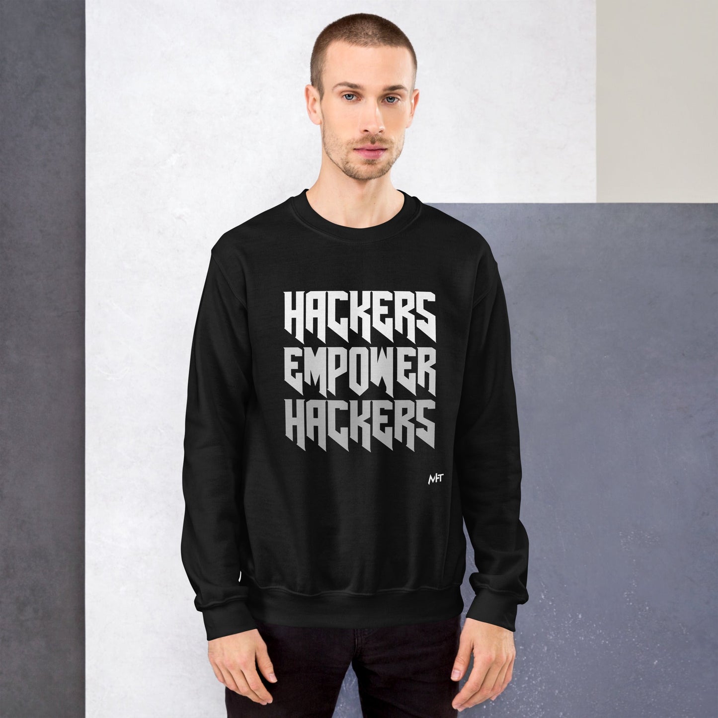 Hackers Empower Hackers V4 - Unisex Sweatshirt by DarkByteGear