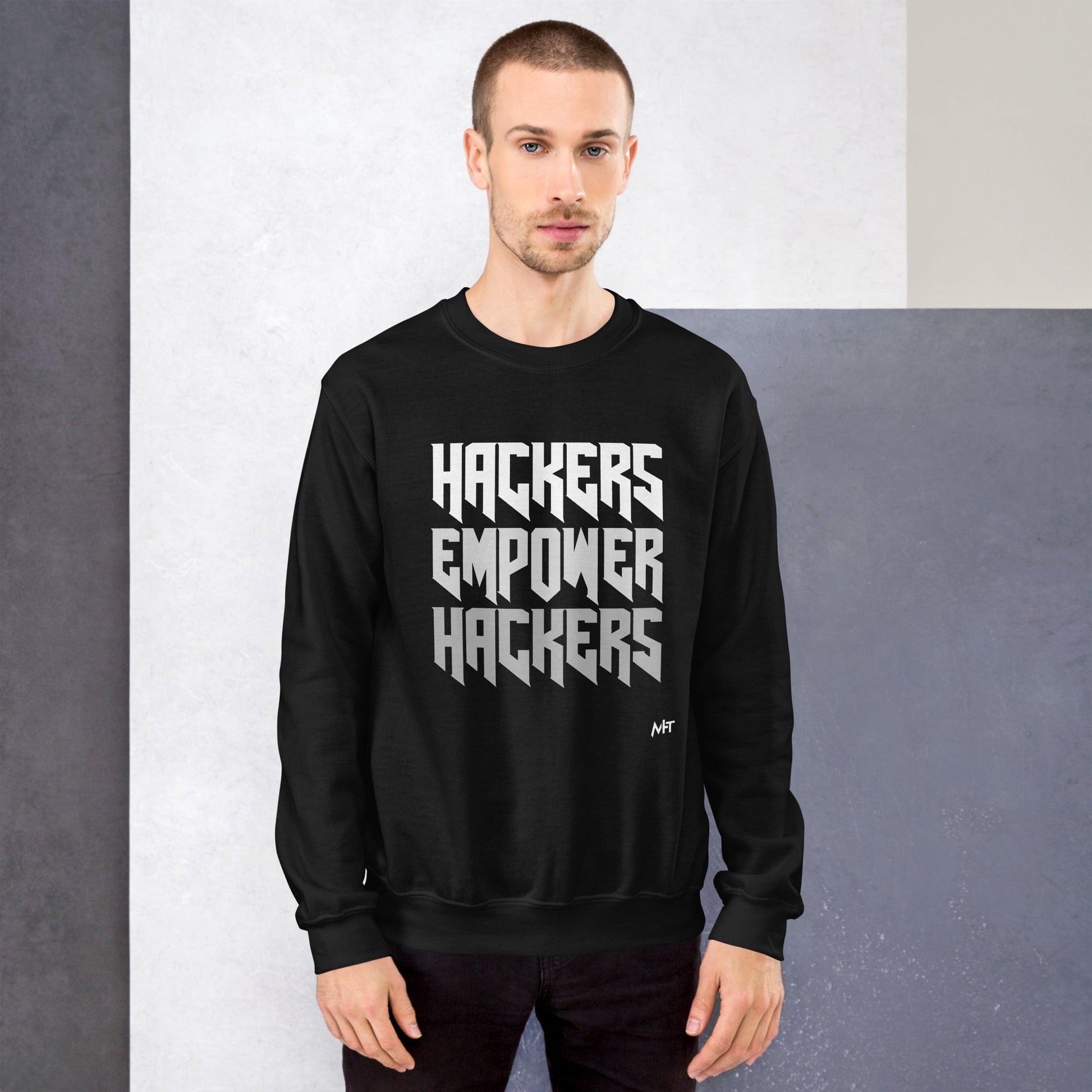 Hackers Empower Hackers V4 - Unisex Sweatshirt by DarkByteGear