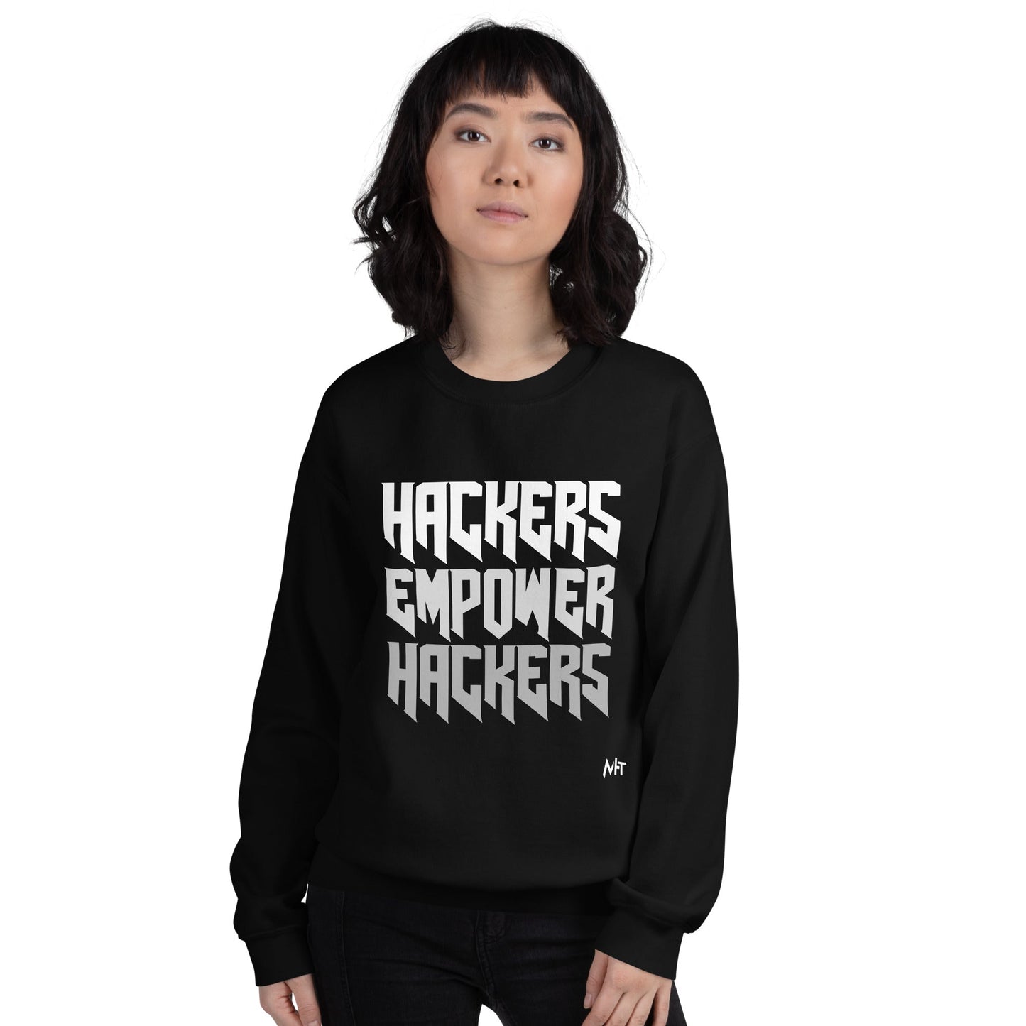 Hackers Empower Hackers V4 - Unisex Sweatshirt by DarkByteGear