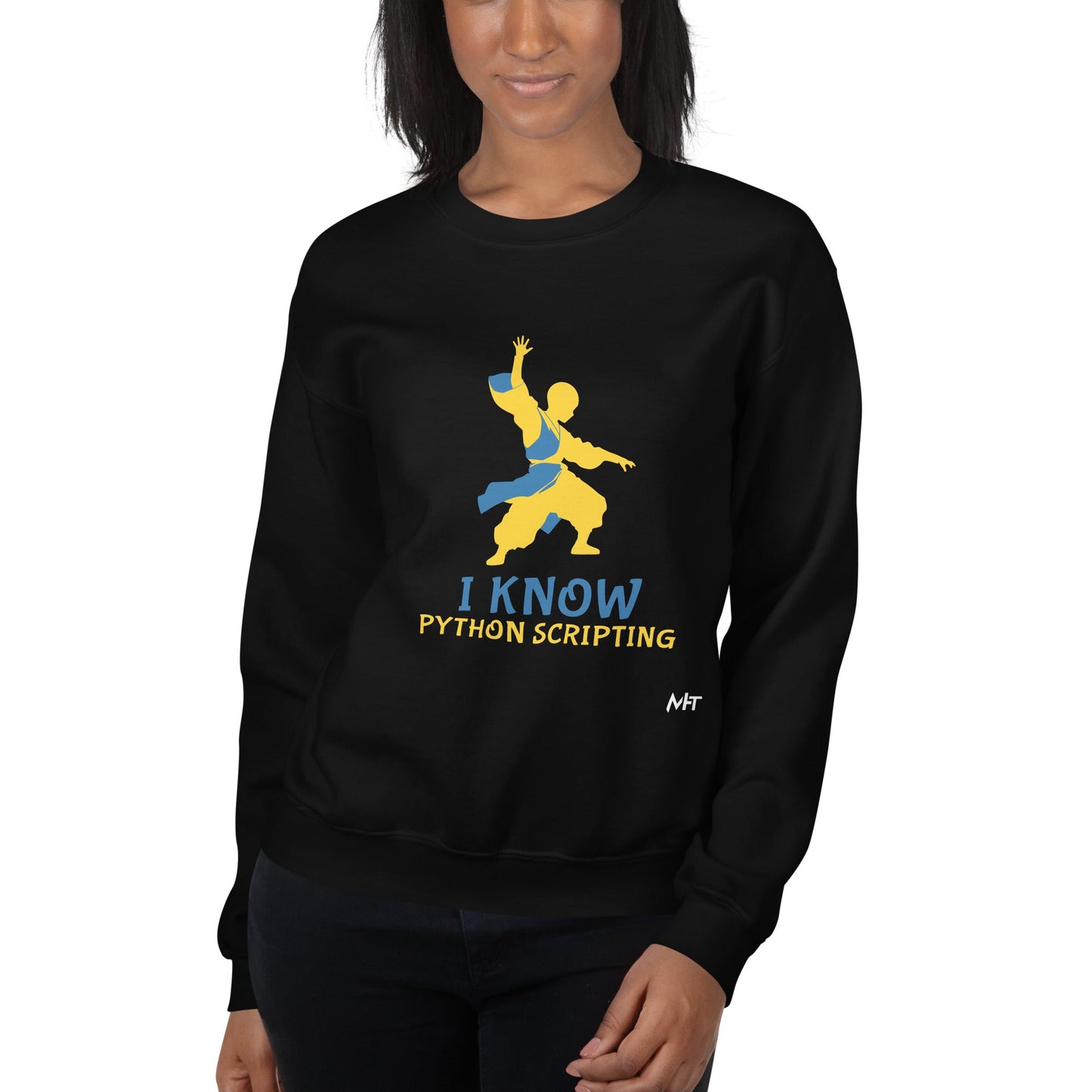 I Know Python Scripting - Unisex Sweatshirt by DarkByteGear