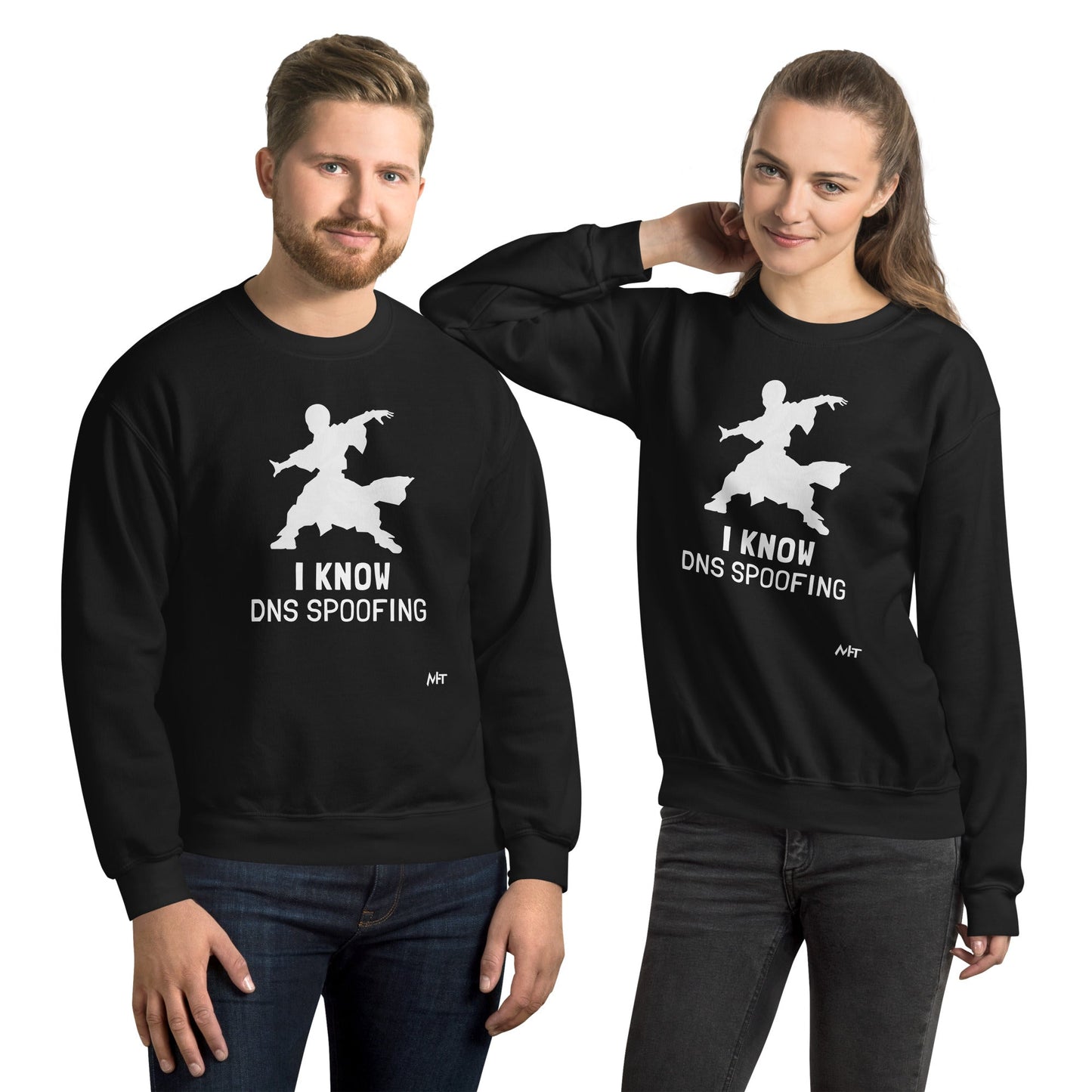 I Know DNS Spoofing - Unisex Sweatshirt by DarkByteGear