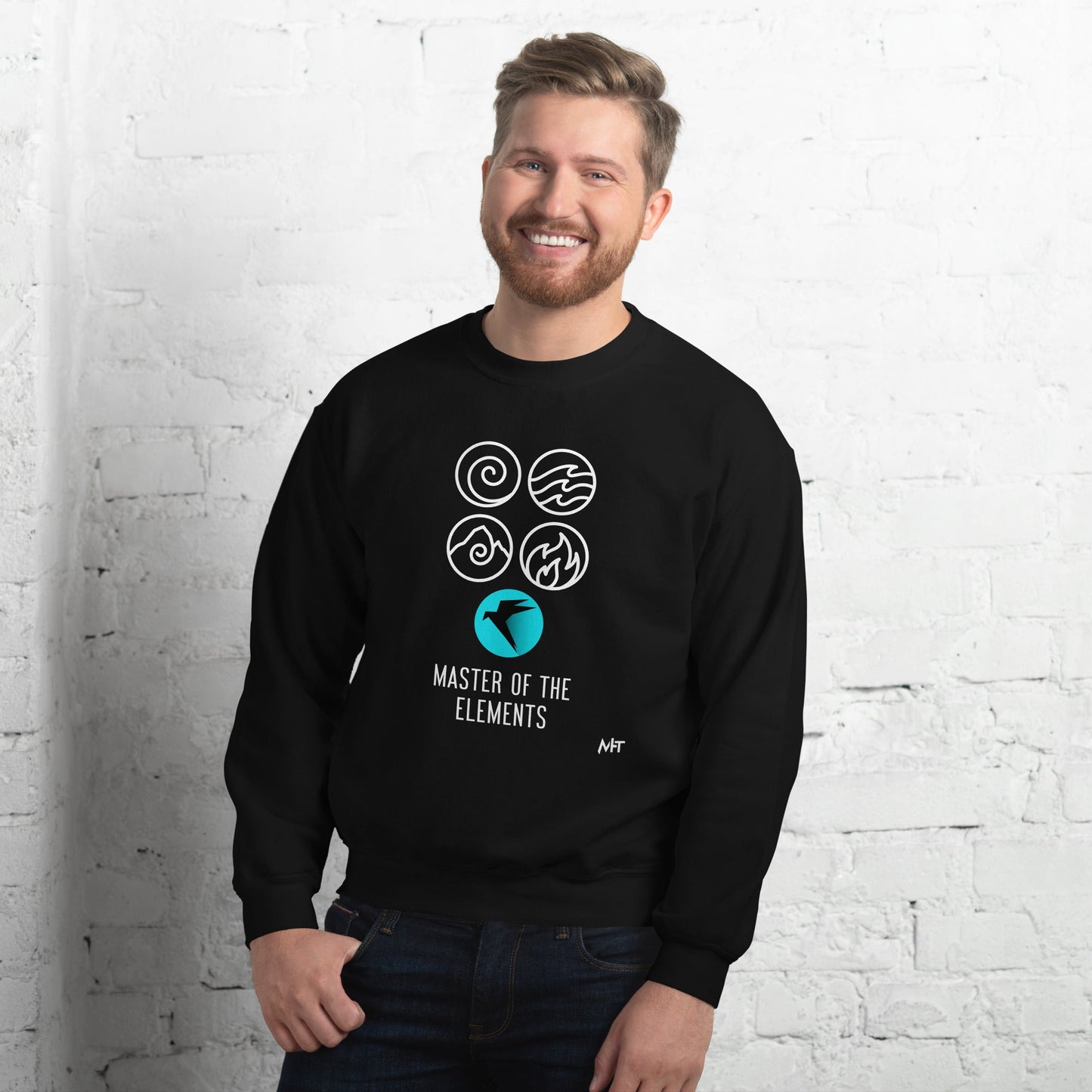 Master of Elements - Unisex Sweatshirt by DarkByteGear