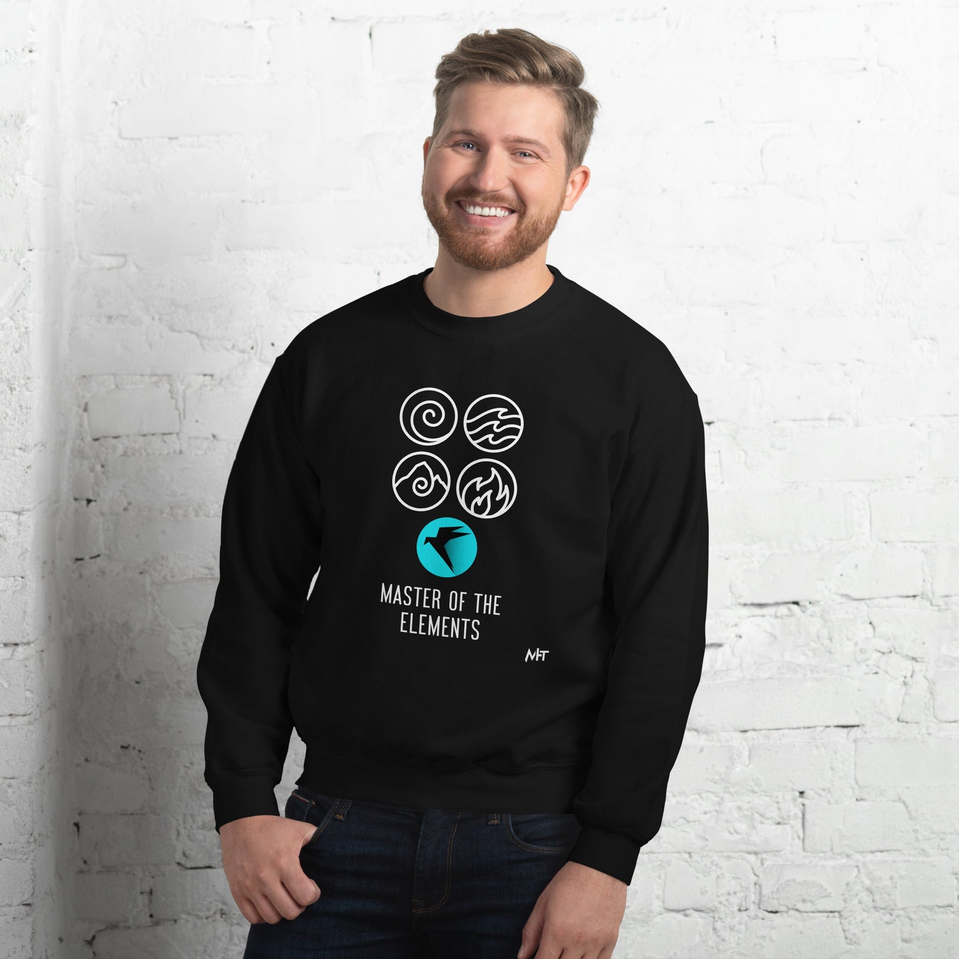 Master of Elements - Unisex Sweatshirt by DarkByteGear