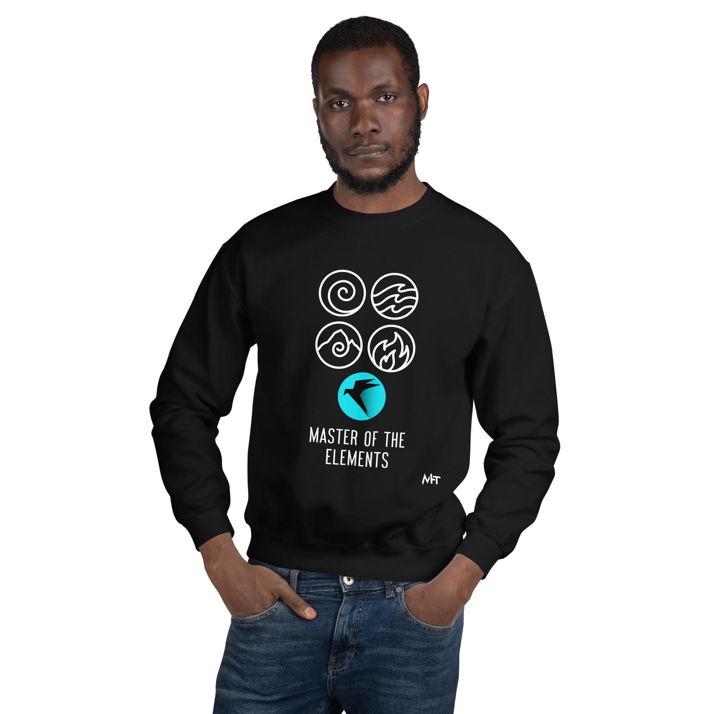 Master of Elements - Unisex Sweatshirt by DarkByteGear