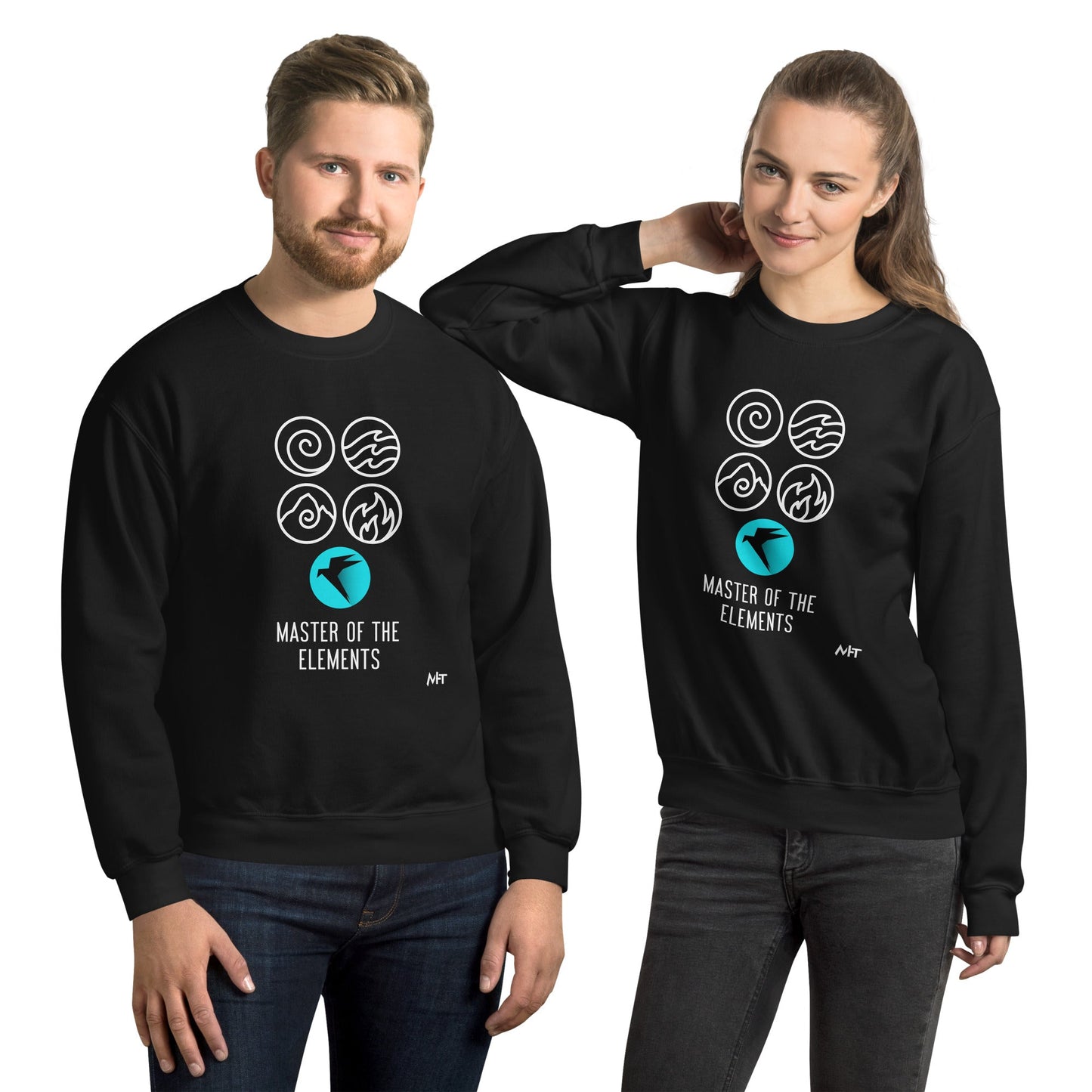 Master of Elements - Unisex Sweatshirt by DarkByteGear