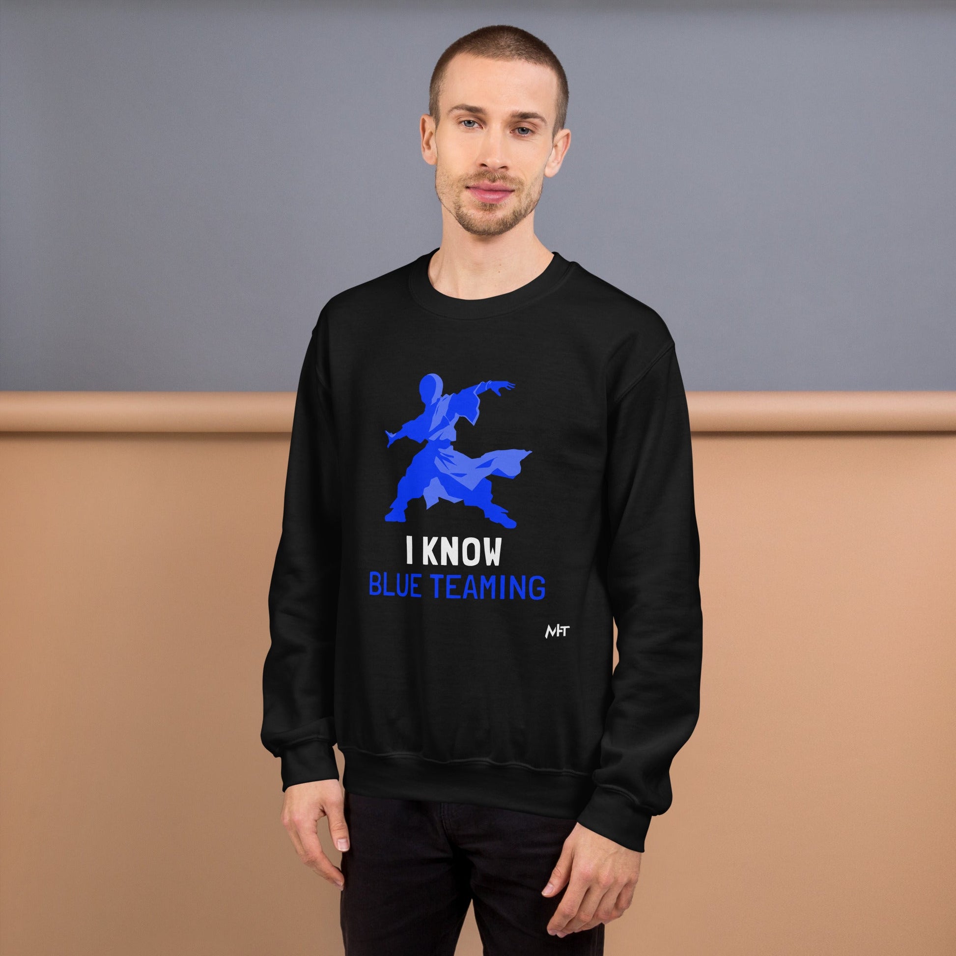 I Know Blue Teaming - Unisex Sweatshirt by DarkByteGear