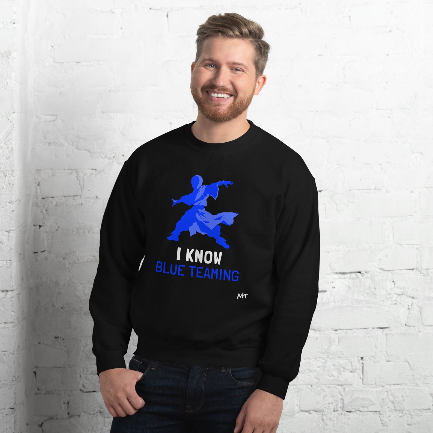 I Know Blue Teaming - Unisex Sweatshirt by DarkByteGear