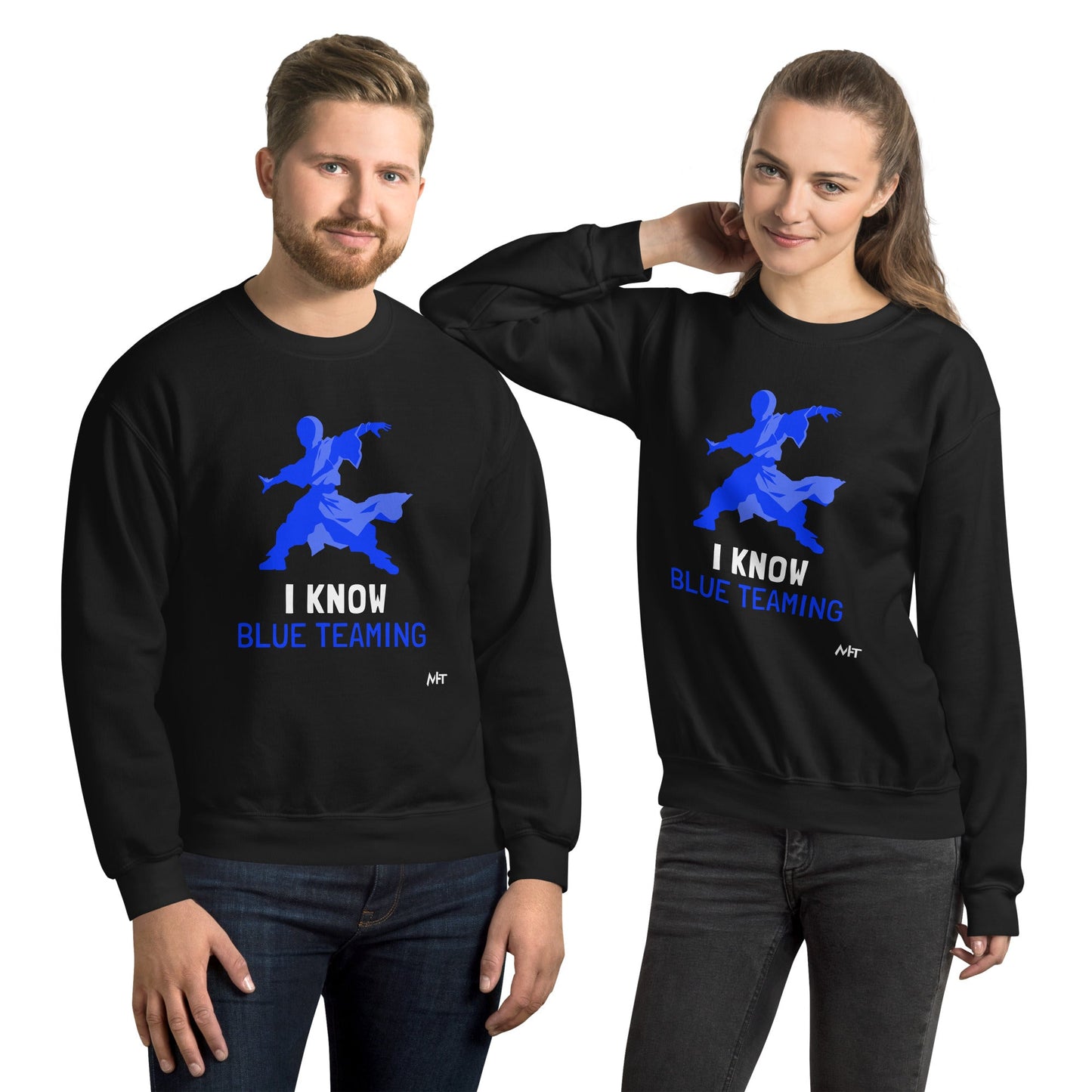 I Know Blue Teaming - Unisex Sweatshirt by DarkByteGear