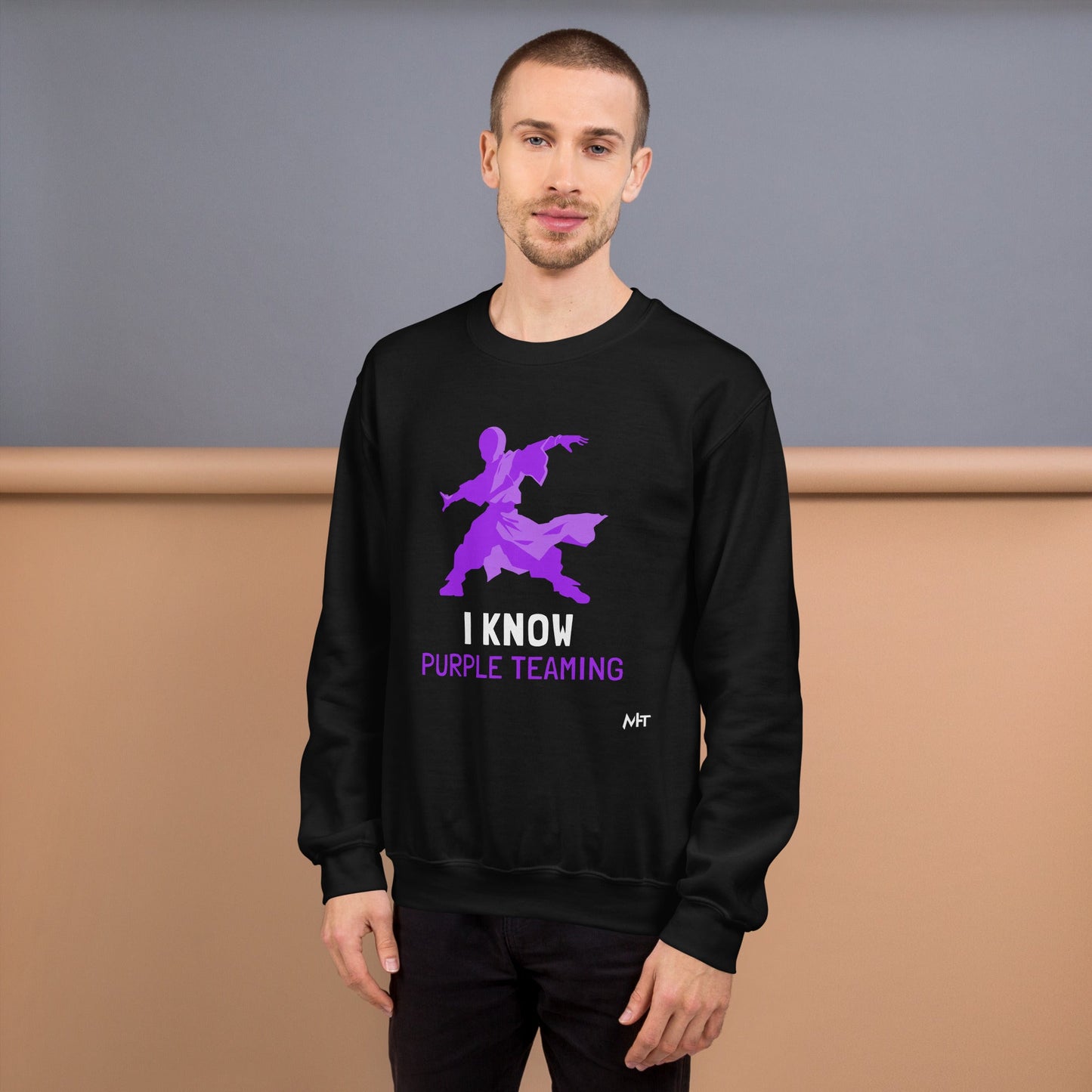 I Know Purple Teaming - Unisex Sweatshirt by DarkByteGear