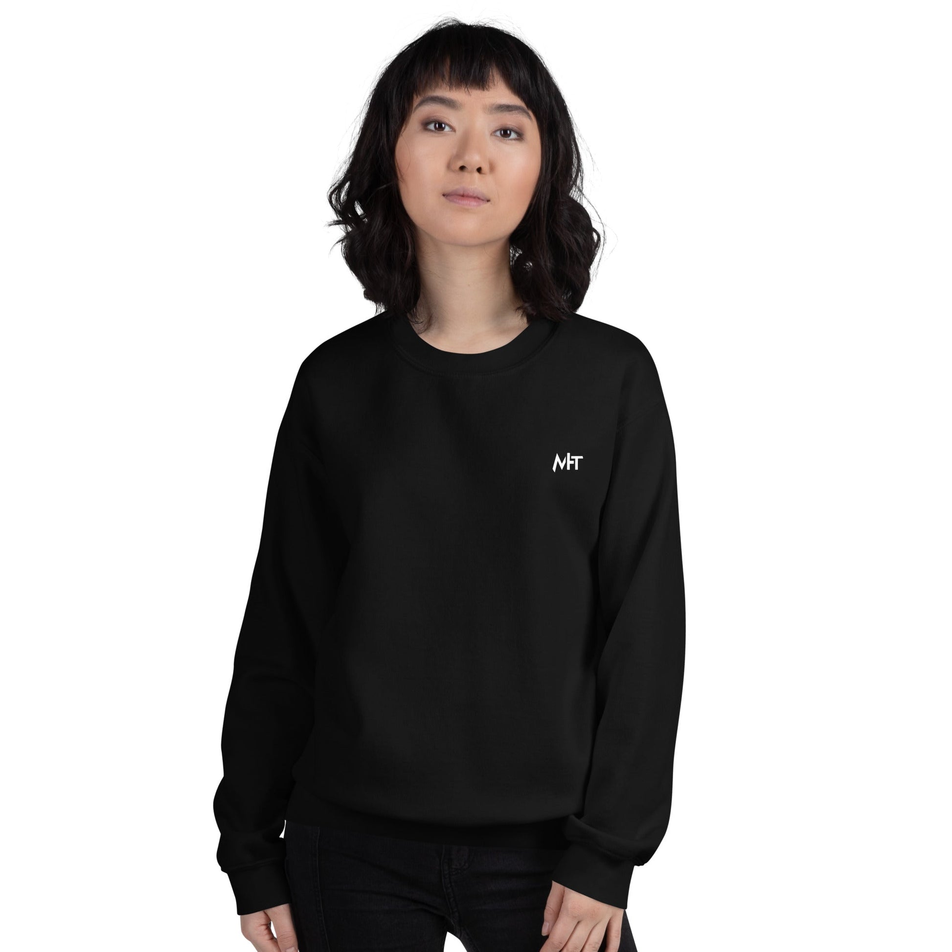 Hacking the apocalypse V2 - Unisex Sweatshirt ( Back Print ) by DarkByteGear